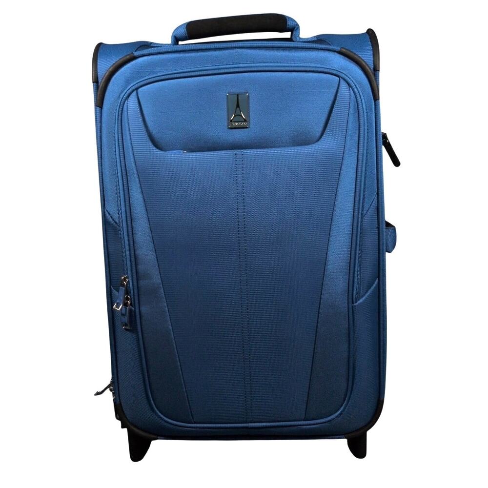 Travelpro Maxlite 5 Carry-On 2-Wheel Rollaboard Blue Soft Expandable Suitcase